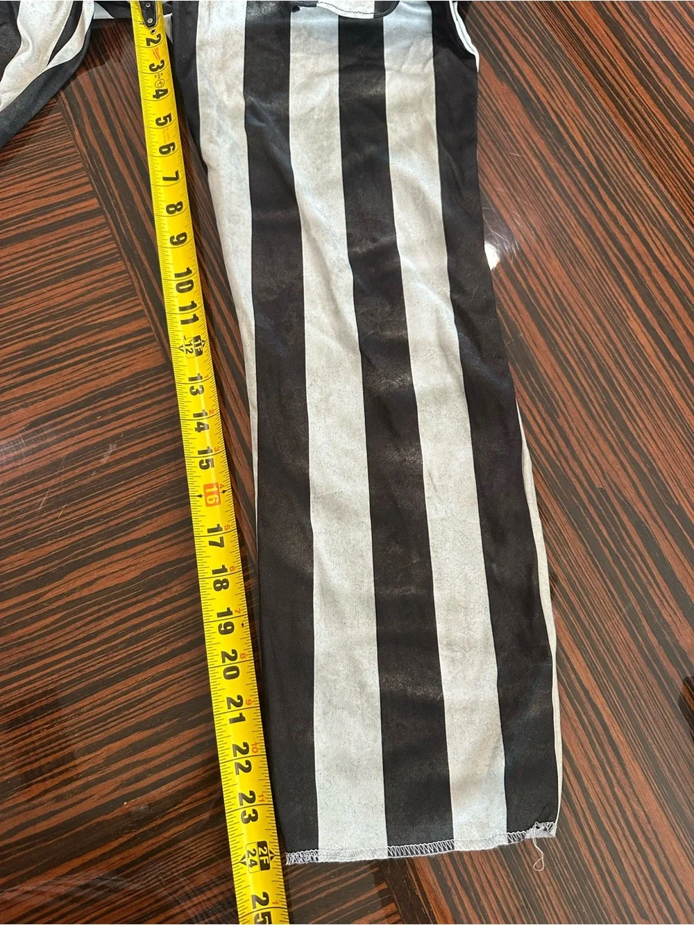 Rubies Beetlejuice one piece costume kids Sz L (12-14) NWOT Halloween costume